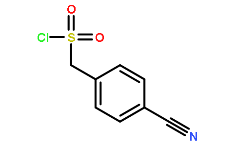 (4-Cyanophenyl)methanesulfonyl chloride