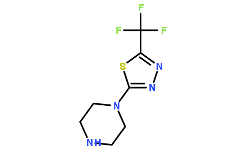 1-(5-三氟甲基-1,3,4-噻二唑-2-基)哌嗪
