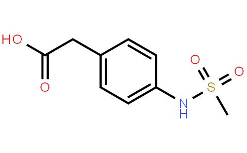 4-(Methylsulphonylamino)phenylacetic Acid