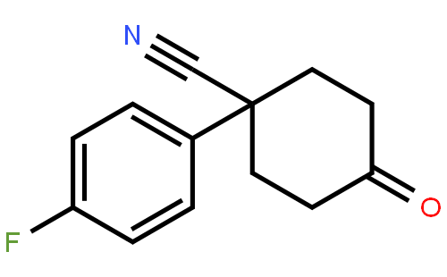 4-氰-4-(4-氟苯基)环己酮