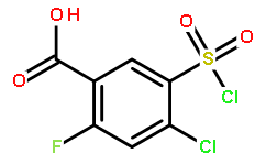 4-氯-5-氯磺酰基-2-氟苯甲酸