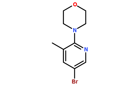 5-Bromo-3-methyl-2-(morpholino)pyridine