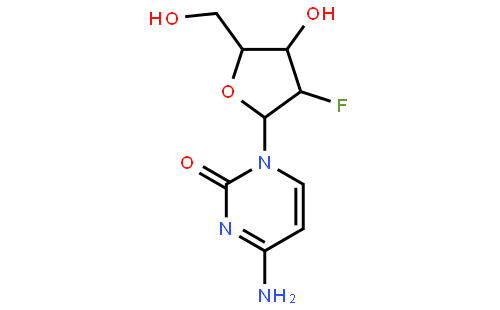 4-氨基-1-(2-脱氧-2-氟-beta-D-阿拉伯呋喃基)-2(1H)-嘧啶酮