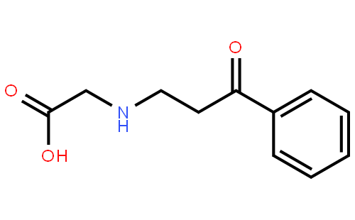 2-((3-Oxo-3-phenylpropyl)amino)acetic acid