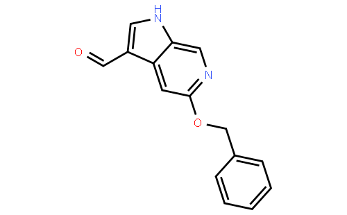 5-苄氧基-6-氮杂吲哚-3-甲醛