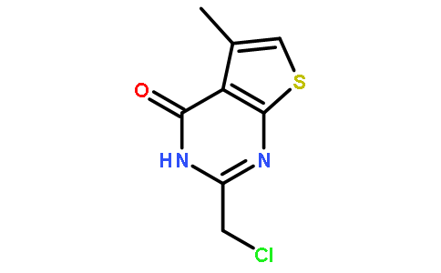 2-(氯甲基)-5-甲基噻吩[2,3-D]嘧啶-4(3H)-酮