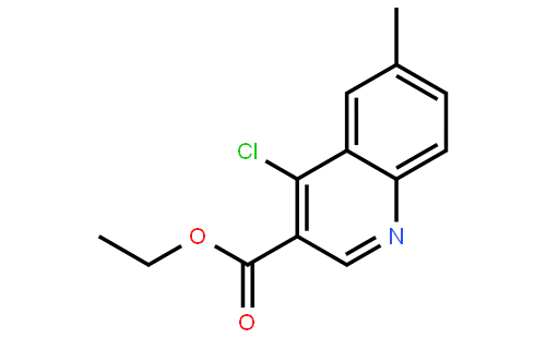 4-氯-6-甲基喹啉-3-甲酸乙酯