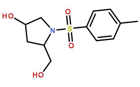(3R,5S)-5-(Hydroxymethyl)-1-tosylpyrrolidin-3-ol
