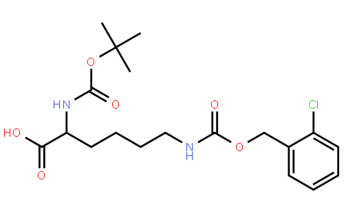 Boc-N'-(2-氯苄氧羰基)-D-赖氨酸