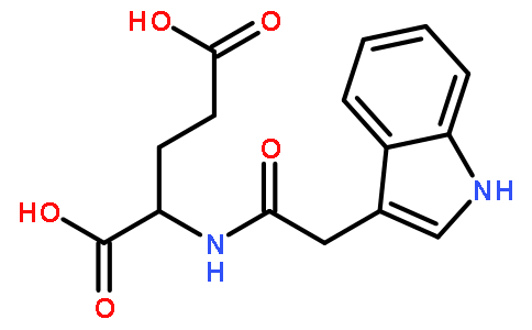 N-(3-indolylacetyl)-L-glutamic acid