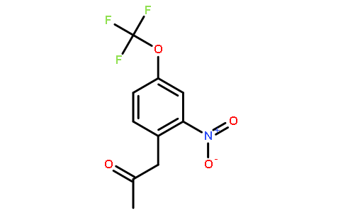 1-(2-Nitro-4-(trifluoromethoxy)phenyl)propan-2-one
