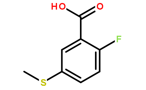 2-Fluoro-5-(methylthio)benzoic acid