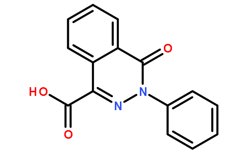 4-Oxo-3-phenyl-3,4-dihydro-phthalazine-1-carboxylic acid