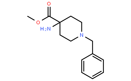 methyl 4-amino-1-benzylpiperidine-4-carboxylate