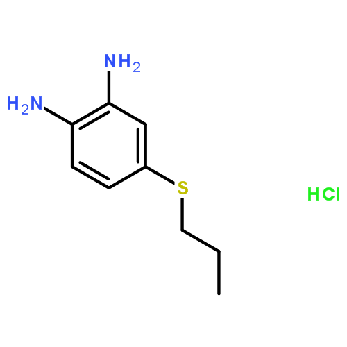 4-(propylthio)benzene-1,2-diamine hydrochloride
