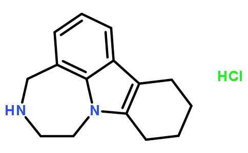 1,2,3,4,8,9,10,11-octahydro-[1,4]diazepino[6,7,1-jk]carbazole hydrochloride