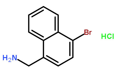 (4-Bromonaphthalen-1-yl)methanamine hydrochloride