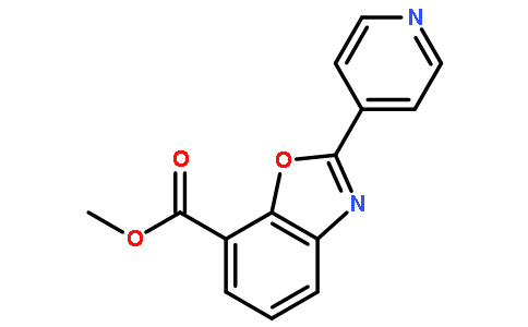 Methyl 2-(pyridin-4-yl)benzo[d]oxazole-7-carboxylate