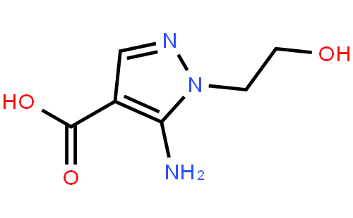 5-Amino-1-(2-hydroxyethyl)pyrazole-4-carboxylic acid