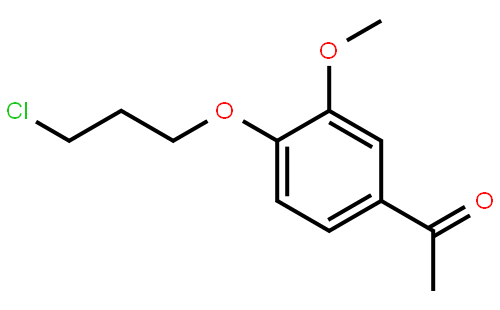 4-(3-氯丙基氧基)-3-甲氧基苯乙酮