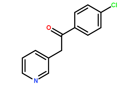 2-(PYRIDIN-3-YL)-1-(4-CHLOROPHENYL)ETHANONE