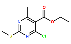 ethyl 4-chloro-6-methyl-2-methylsulfanylpyrimidine-5-carboxylate