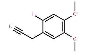 3,4-二甲氧基-6-碘苯基乙腈
