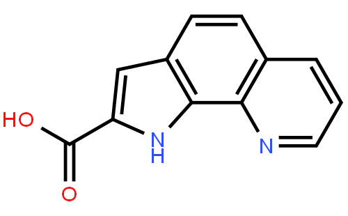 1H-Pyrrolo[3,2-h]quinoline-2-carboxylic acid