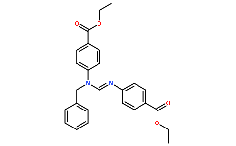 N,N'-双(4-乙氧基羰基苯基)-N'-苄基甲脒