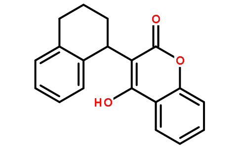 4-羟基-3-(1,2,3,4-四氢-1-萘基)香豆素