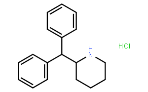 2-diphenylmethylpiperidine hydrochloride