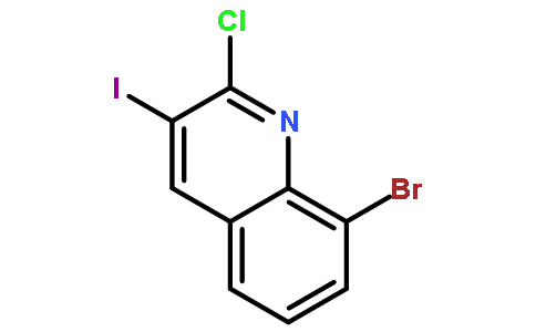 Quinoline, 8-bromo-2-chloro-3-iodo-