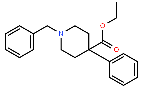 Ethyl 1-benzyl-4-phenylpiperidine-4-carboxylate