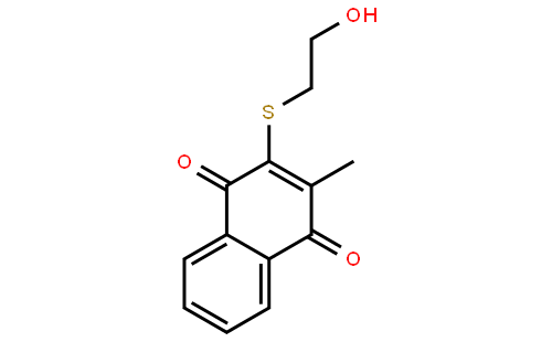 2-(2-hydroxyethylthio)-3-methylnaphthalene-1,4-dione