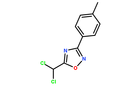 5-(Dichloromethyl)-3-(p-tolyl)-1,2,4-oxadiazole