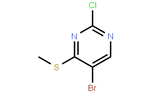 5-Bromo-2-chloro-4-(methylthio)pyrimidine