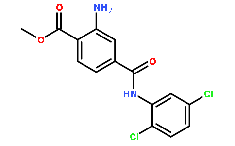 2-氨基-4-(2,5-二氯苯甲酰胺基)苯甲酸甲酯