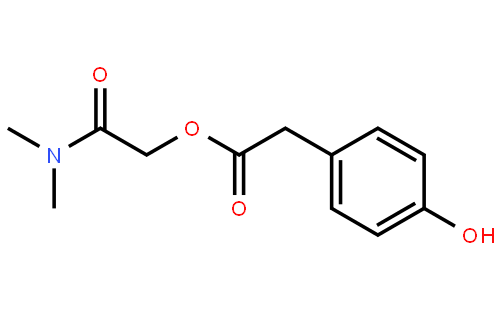 2-(Dimethylamino)-2-oxoethyl 2-(4-hydroxyphenyl)acetate