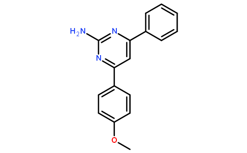 4-(4-Methoxyphenyl)-6-phenylpyrimidin-2-amine
