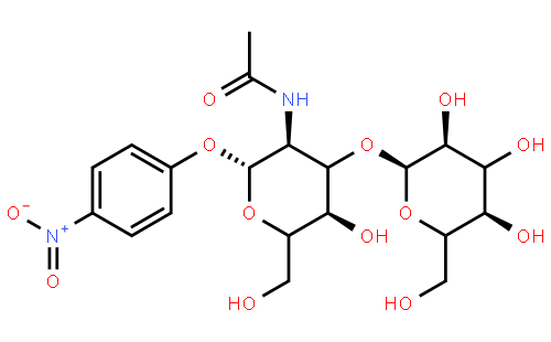 4-Nitrophenyl 2-(Acetamido)-2-deoxy-3-O-β-D-galactopyranosyl-α-D-galactopyranoside