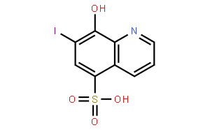 8-羟基-7-碘喹啉-5-磺酸