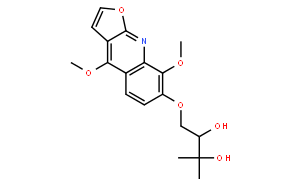 尖葉云香堿，吳茱萸素