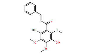 2’，5’-二羥基-3’，4’，6’-三甲氧基查爾酮