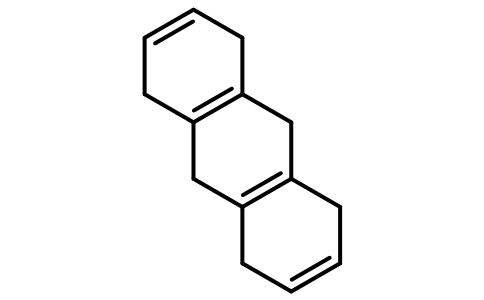 1,4,5,8,9,10-六氢蒽结构式