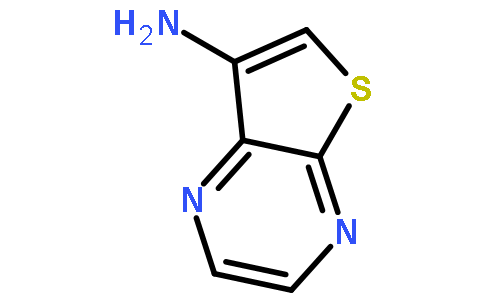 thieno[3,2-b]pyrazin-7-amine