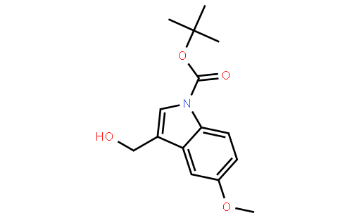 1H-INDOLE-1-CARBOXYLIC ACID,3-(HYDROXYMETHYL)-5-METHOXY-,1,1-DIMETHYLETHYL ESTER