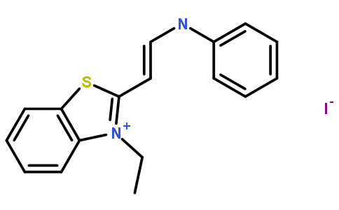 2-(2-苯胺乙烯基)-3-乙基苯并噻唑鎓碘化物