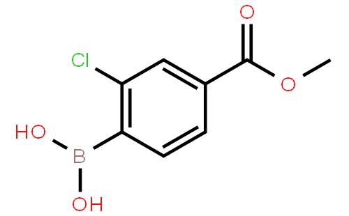 2-氯-4-(甲氧羰基)苯硼酸