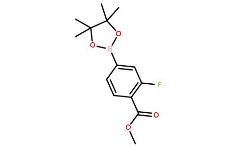 Methyl 2-fluoro-4-(4,4,5,5-tetramethyl-1,3,2-dioxaborolan-2-yl)benzoate