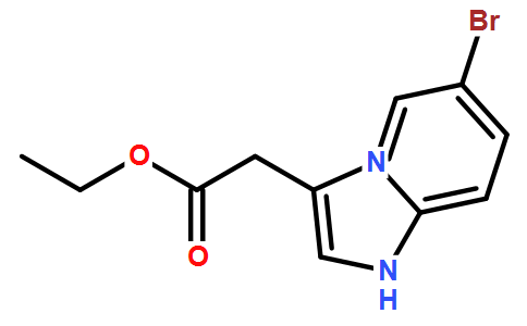 Ethyl 2-(6-bromoimidazo[1,2-a]pyridin-3-yl)acetate